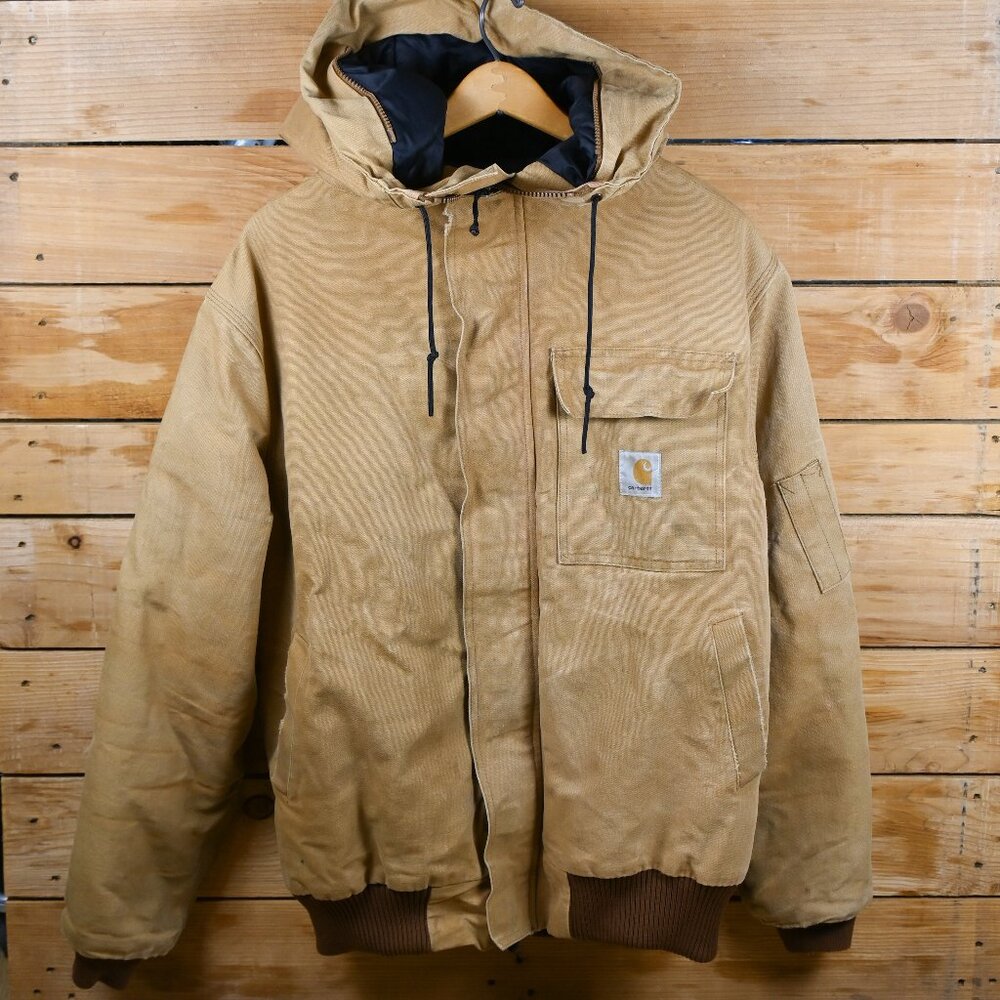 Rare Vintage Carhartt JQ386 Siberian Arctic Jacket in Carhartt Brown - XL